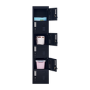 6-Door Locker for Office Gym Shed School Home Storage-6