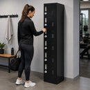 6-Door Locker for Office Gym Shed School Home Storage-1