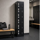 6-Door Locker for Office Gym Shed School Home Storage-3