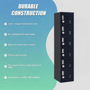 6-Door Locker for Office Gym Shed School Home Storage-13