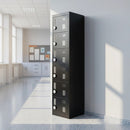 6-Door Locker for Office Gym Shed School Home Storage-7