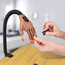 Practice Hand Model for Nail Art Training and Display Manicure with false nails-1