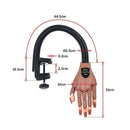 Practice Hand Model for Nail Art Training and Display Manicure with false nails-12