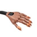 Practice Hand Model for Nail Art Training and Display Manicure with false nails-5