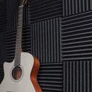 40pcs Studio Acoustic Foam Sound Absorbtion Proofing Panels Tiles Wedge 30X30CM-1
