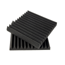 40pcs Studio Acoustic Foam Sound Absorbtion Proofing Panels Tiles Wedge 30X30CM-3