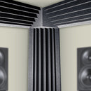 20pcs Studio Acoustic Foam Corner Bass Trap Sound Absorption Treatment Proofing-1