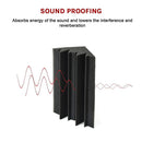 20pcs Studio Acoustic Foam Corner Bass Trap Sound Absorption Treatment Proofing-4