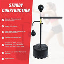 Free Standing Punching Bag Speedball Boxing Reflex Training Target Dummy Gym-9