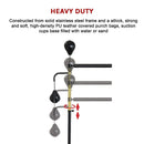 Free Standing Punching Bag Speedball Boxing Reflex Training Target Dummy Gym-10