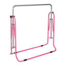 Kids Gymnastics Bars Training Horizontal Bar Monkey Kip Bar Pink-7