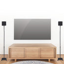 2pcs Speaker Stands Stand Rear Surround Sound Satellite Speakers Adjustable-1