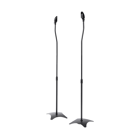 2pcs Speaker Stands Stand Rear Surround Sound Satellite Speakers Adjustable