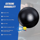 75cm Static Strength Exercise Stability Ball with Pump-9