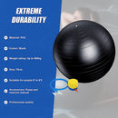 75cm Static Strength Exercise Stability Ball with Pump-9
