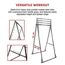 Pull-up Bar Free Standing Pull up Stand Sturdy Frame Indoor Pull Ups Machine-7