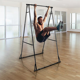 Pull-up Bar Free Standing Pull up Stand Sturdy Frame Indoor Pull Ups Machine - 0