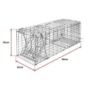 Trap Humane Possum Cage Live Animal Safe Catch Rabbit Cat Hare Fox Bird-14