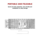 Trap Humane Possum Cage Live Animal Safe Catch Rabbit Cat Hare Fox Bird-13