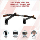 Heavy Duty Pull Up Bar Home Gym Chin Up Bar for Wall or Ceiling Mount-7