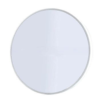 90cm Round Wall Mirror Bathroom Makeup Mirror by Della Francesca