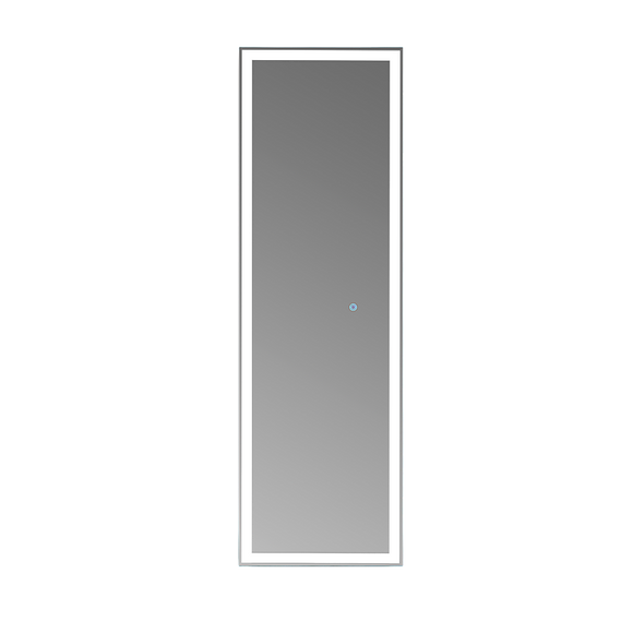 LED Full Length Mirror Standing Floor Makeup Wall Light Mirror 1.6M