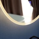 80cm LED Wall Mirror Bathroom Mirrors Light Decor Round-5