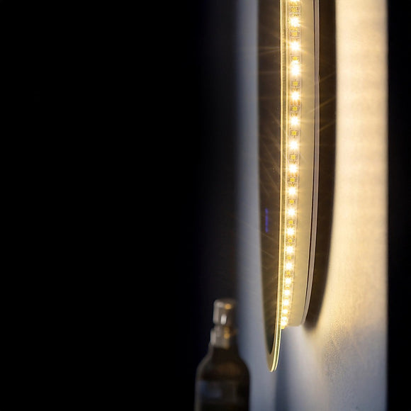 90cm LED Wall Mirror Bathroom Mirrors Light Decor Round