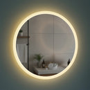 90cm LED Wall Mirror Bathroom Mirrors Light Decor Round-7