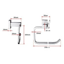Classic Chrome Toilet Paper Holder Bathroom-12