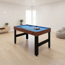 4FT 3-in-1 Games Foosball Soccer Hockey Pool Table-6