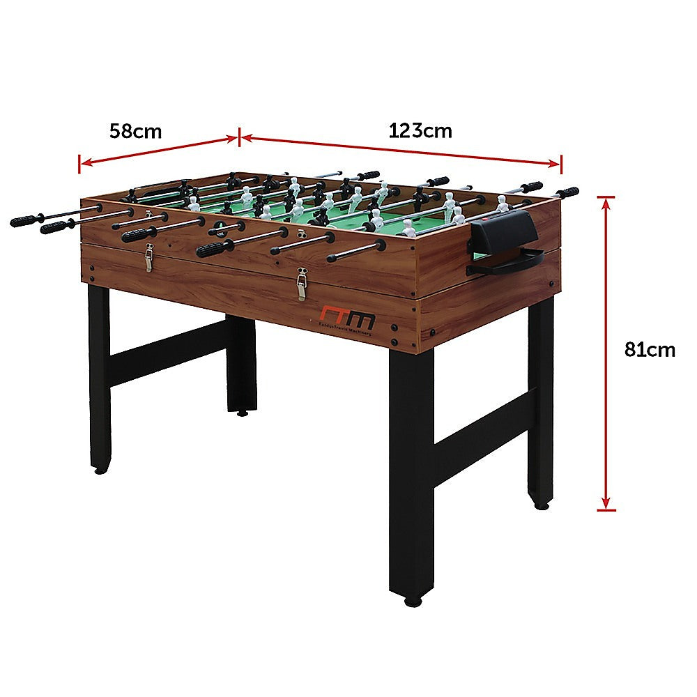 4FT 3-in-1 Games Foosball Soccer Hockey Pool Table