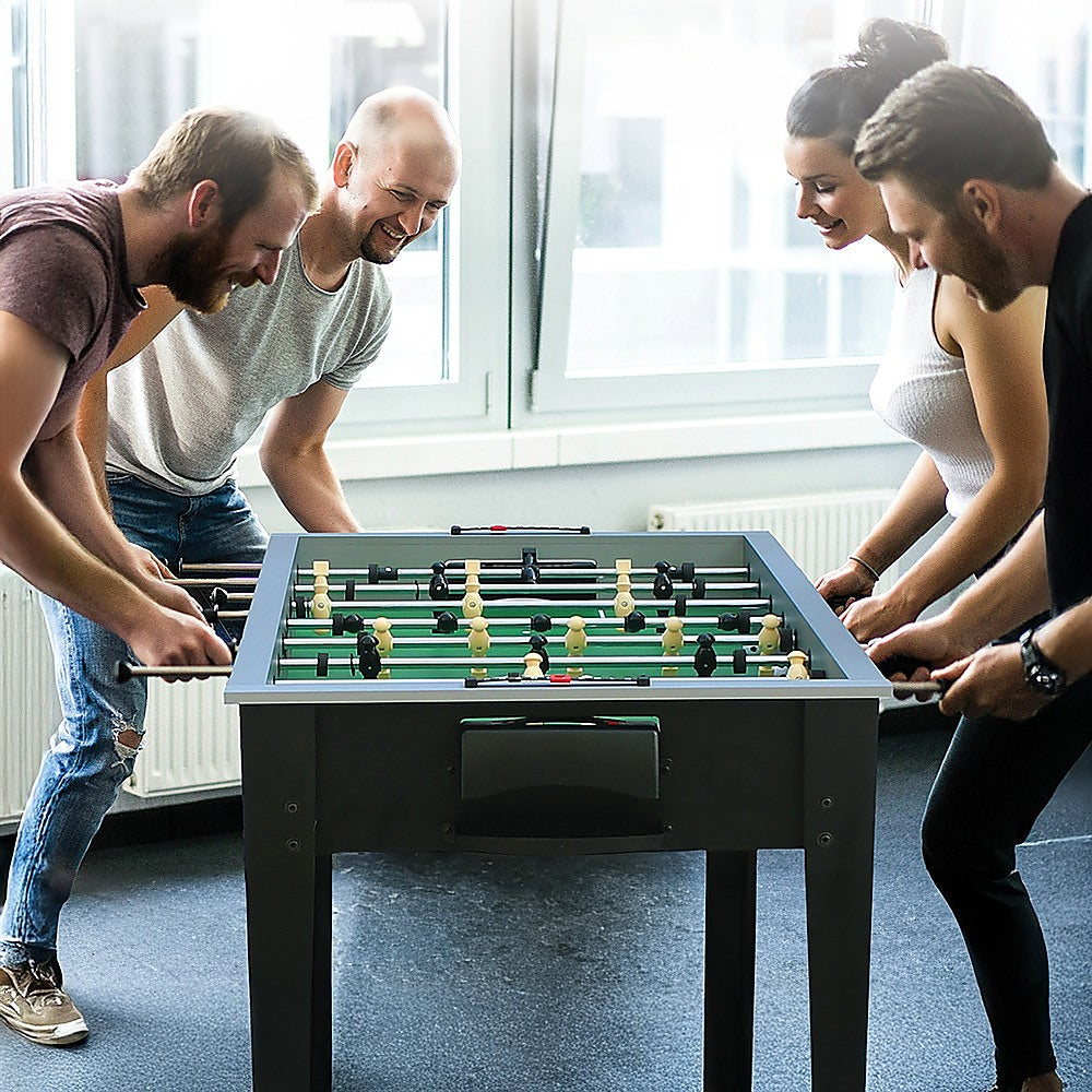 Foosball Soccer Table 4FT Tables Football Game Home Party Gift - 0