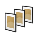 Photo Frames Collage Black A3 Picture Frame Wall Set Home Decor 3PCS-3