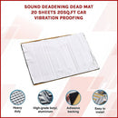 Sound Deadening Dead Mat 20 Sheets 20sq.ft Car Vibration Proofing-5