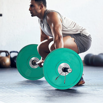 Set of 2 x 10KG PRO Olympic Rubber Bumper Weight Plate - 0