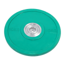 Set of 2 x 10KG PRO Olympic Rubber Bumper Weight Plate-6