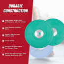 Set of 2 x 10KG PRO Olympic Rubber Bumper Weight Plate-9