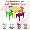 Kids Table and Chairs Play Set Toddler Child Toy Activity Furniture In-Outdoor-3