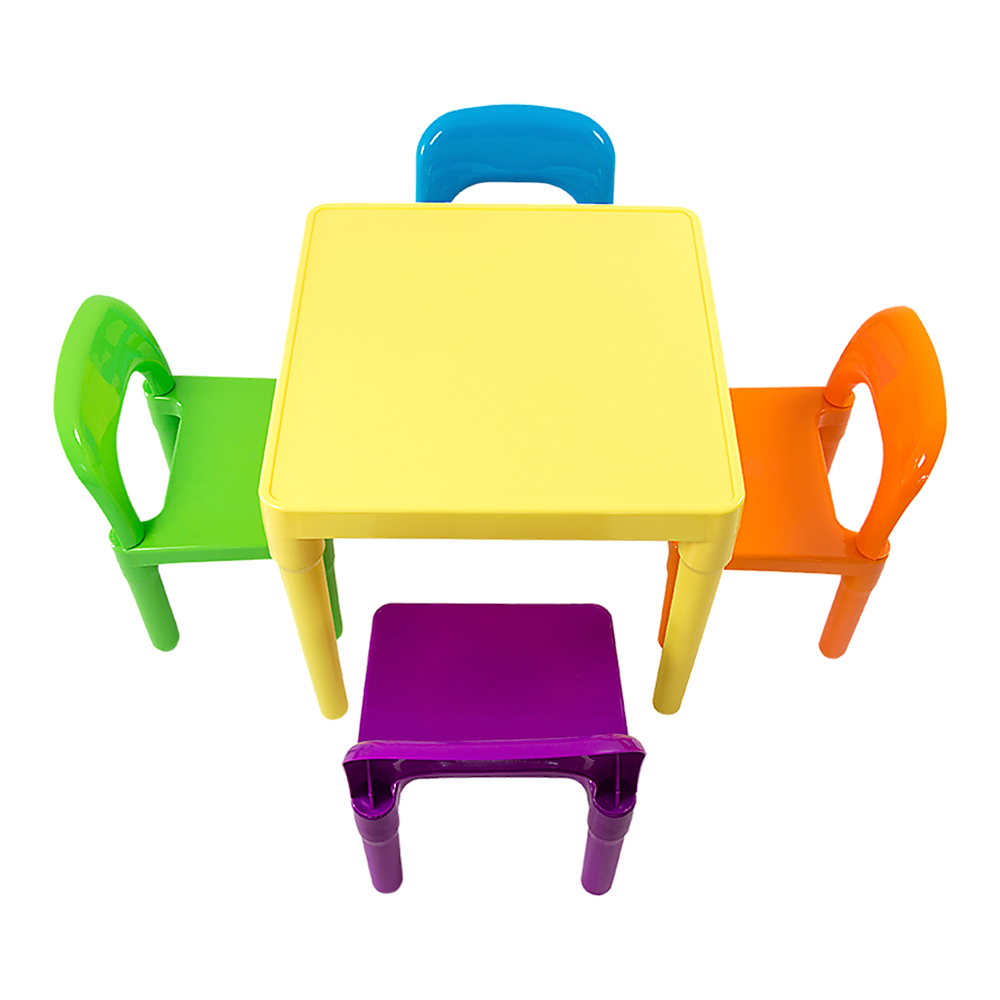 Kids Table and Chairs Play Set Toddler Child Toy Activity Furniture In-Outdoor