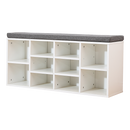 Shoe Cabinet Bench Shoes Storage Rack Organiser Wooden Shelf Cupboard Box-1