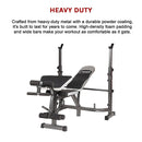 Multi Station Home Gym Weight Bench Press Leg Equipment Set Fitness Exercise-12