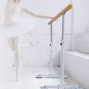 Wooden Portable Ballet Bar Stretch Barre Dance Bar 1.5M Freestanding Ballet Bar-1