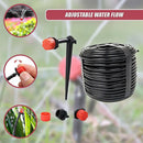 50M Hose Garden Irrigation System Plant Watering DIY Micro Drip Kits-8