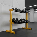 2 Tier Dumbbell Rack for Dumbbell Weights Storage-9