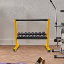 2 Tier Dumbbell Rack for Dumbbell Weights Storage-7