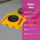 Heavy Duty Machine Dolly Skate Machinery Roller Mover Cargo Trolley 6T-4