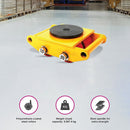 Heavy Duty Machine Dolly Skate Machinery Roller Mover Cargo Trolley 6T-7
