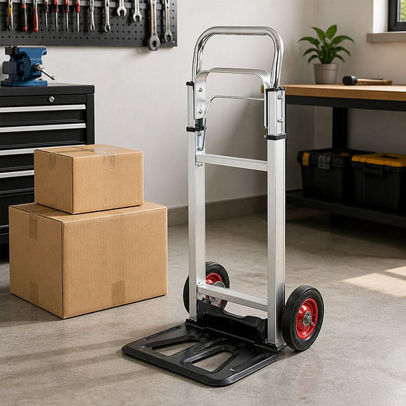 100kg Trolley Folding Hand Truck Sack Barrow