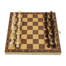 Chess Board Games Folding Large Chess Wooden Chessboard Set Wood Toy Gift-6